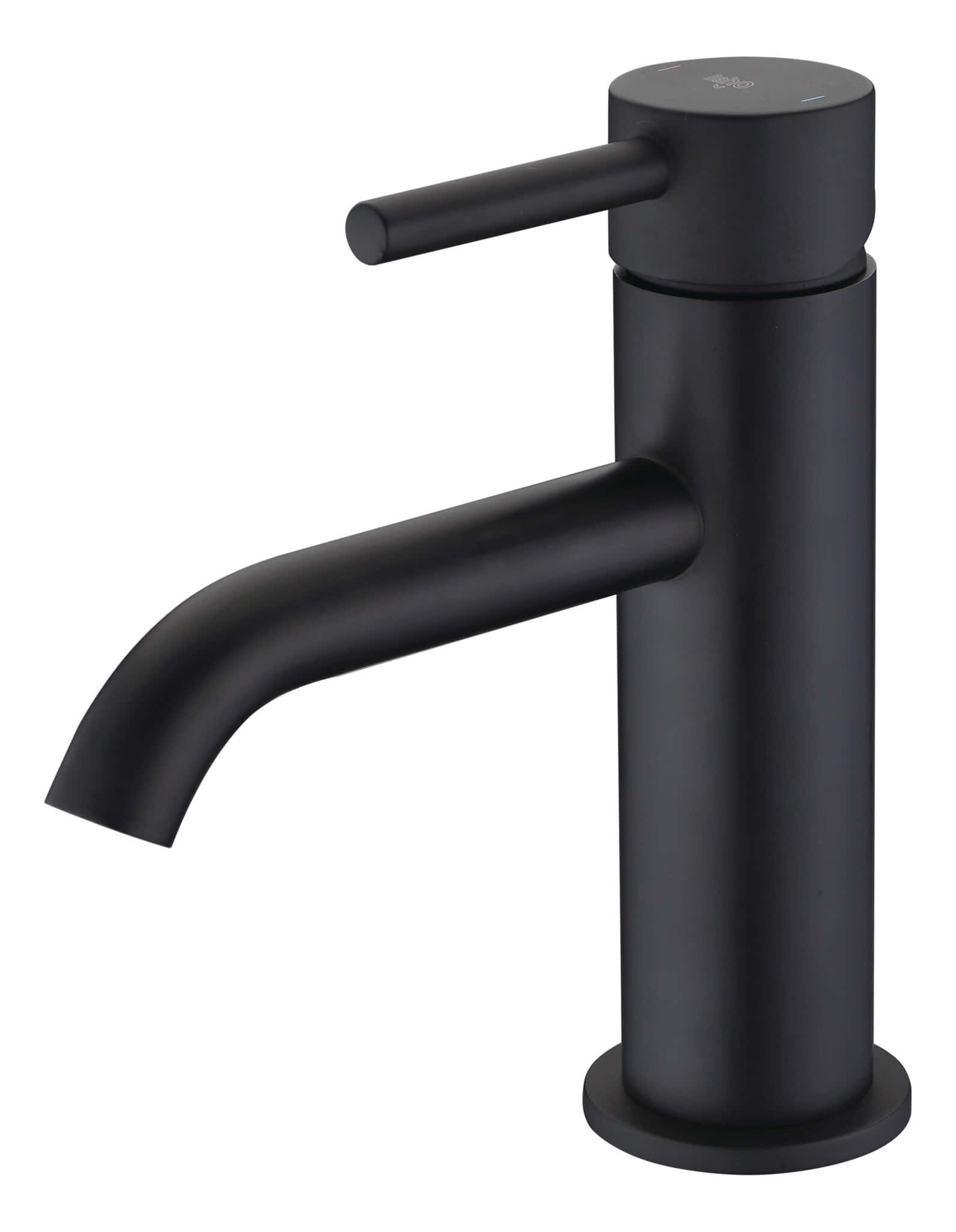 Aixeta de lavabo Baho RONDO negre 17,7 cm