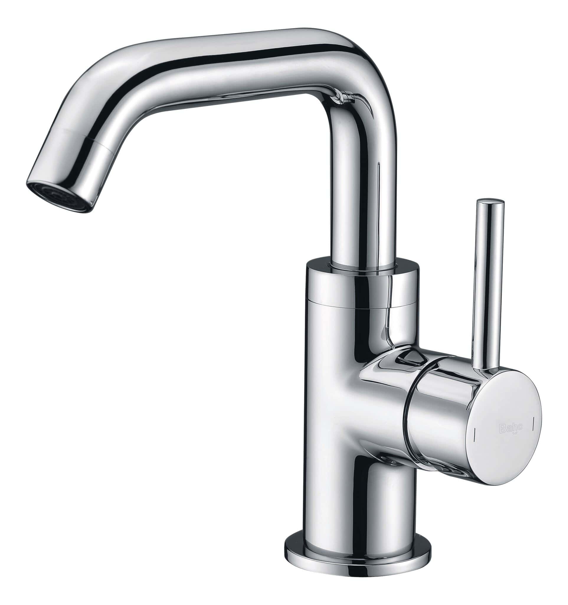 Aixeta de lavabo Baho RONDO II cromat mat 19,2 cm