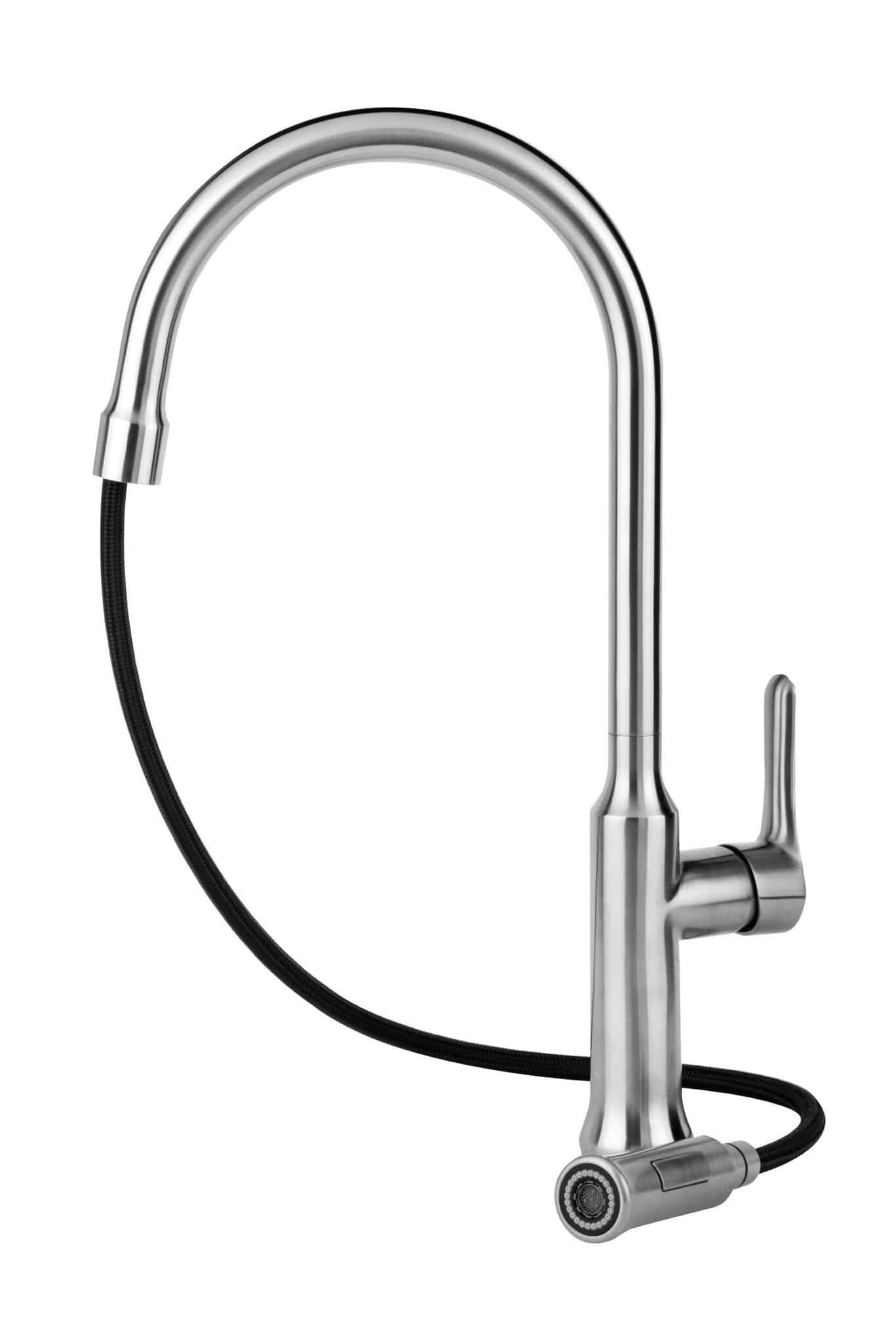 Aixeta de cuina extraïble Baho ACERO 5 mat 48 cm ECO