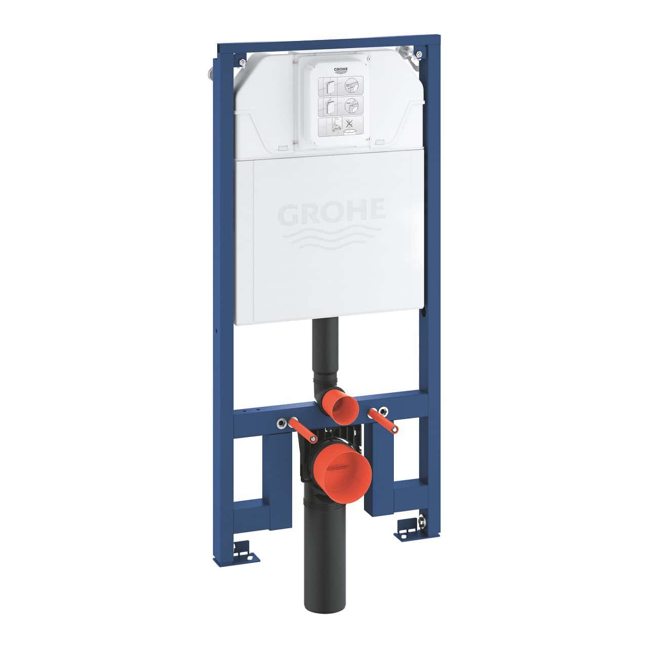 Cisterna fons reduït Grohe Rapid SL alçada instal·lació 1,13 m. ample 0,50 m.