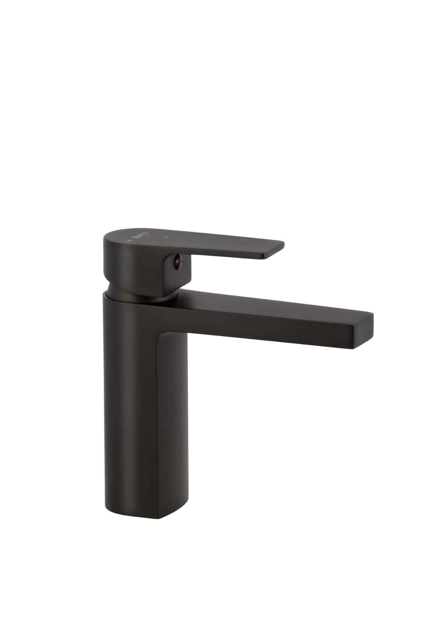 Aixeta de lavabo Baho PLA negre mate12,1 cm ECO